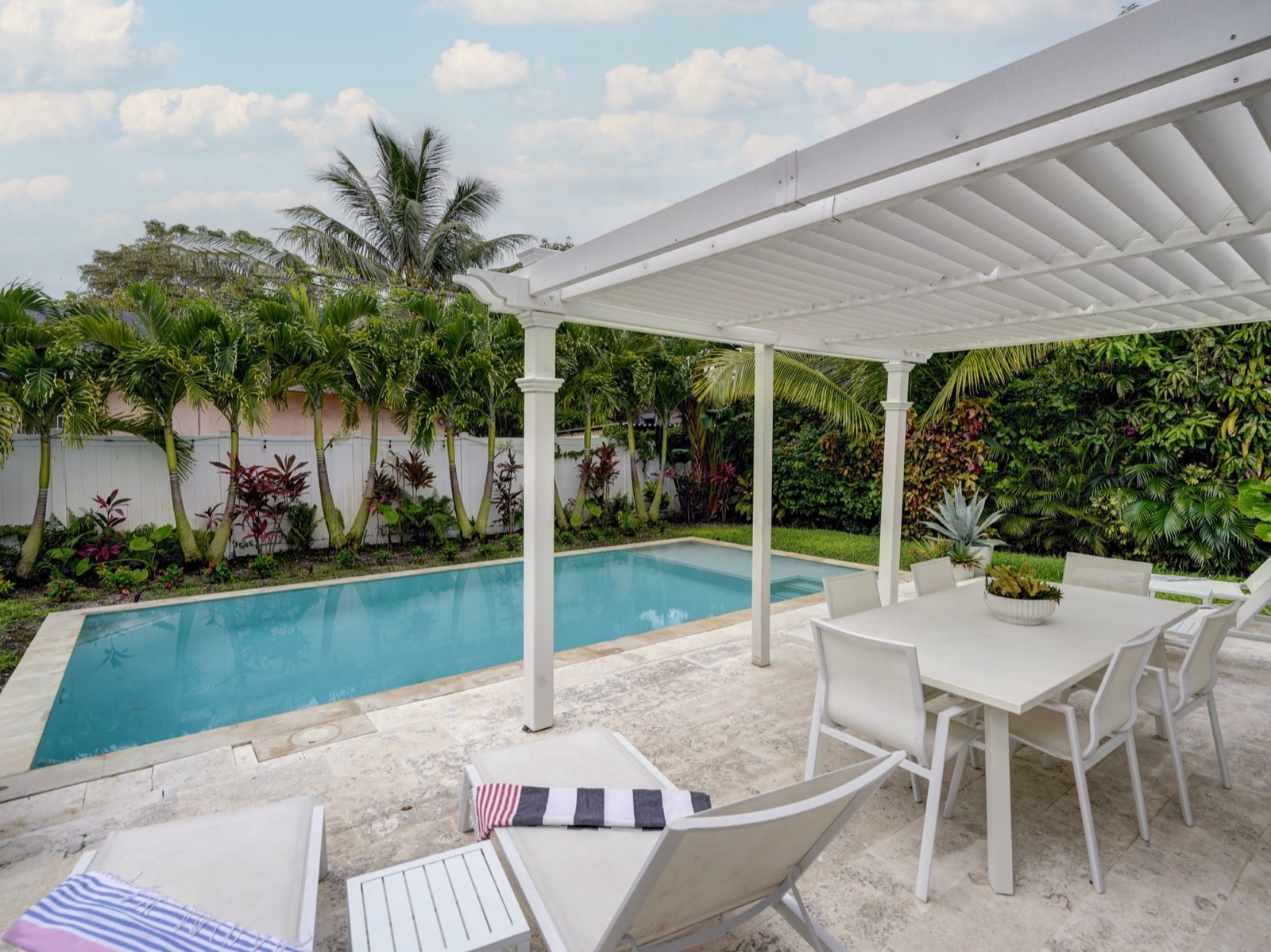 Casa Bonita backyard pergola